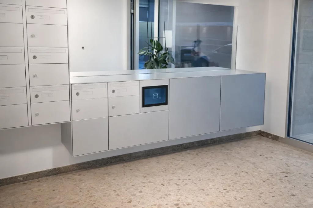 Installation de boîtes à colis connectées, adaptation effectuée par un serrurier à Neuchâtel